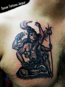 Lors Shiva Tattoo by Xpose Tattoos Jaipur India