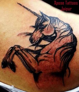 Unicorn Tattoo by Xpose Tattoos Jaipur India