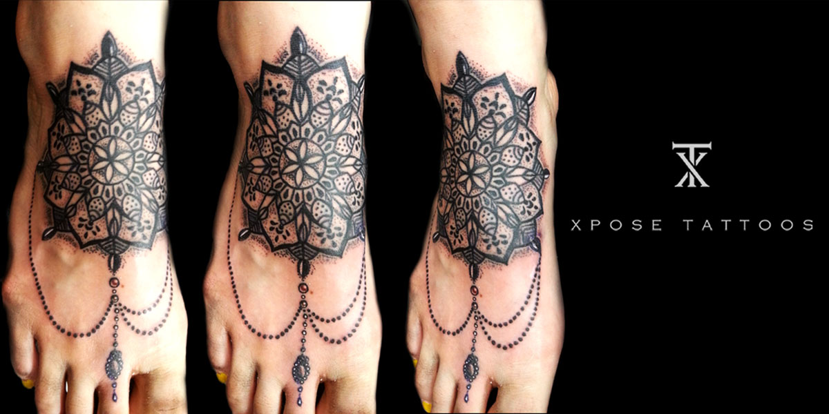 Mandala Tattoo Art by Xpose tattoos Jaipur India