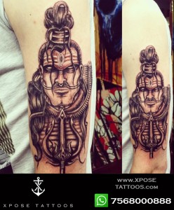 lord shiva tattoo by xpose tattoos jaipur